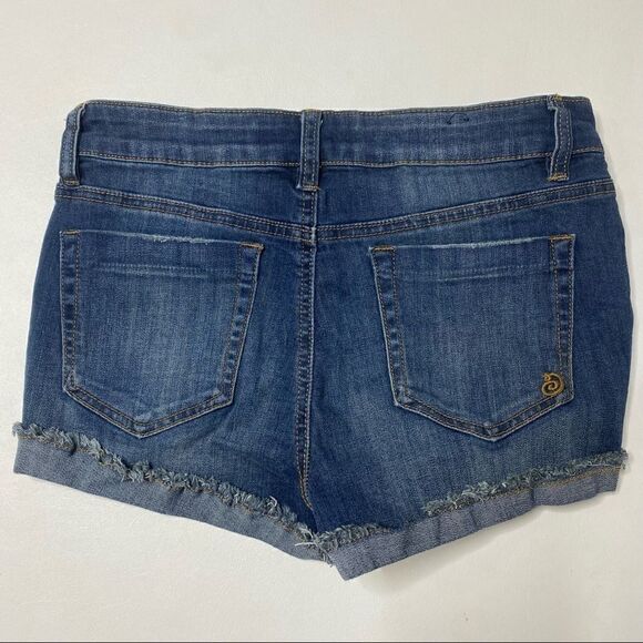 Indigo Rein | Stretch High Rise Denim Shorts - Picture 3 of 4